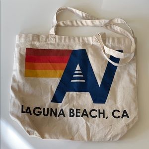 Aviator Nation Canvas Tote (LAGUNA BEACH)